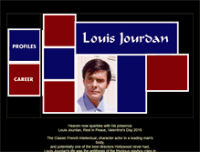 Tablet Screenshot of louisjourdan.net